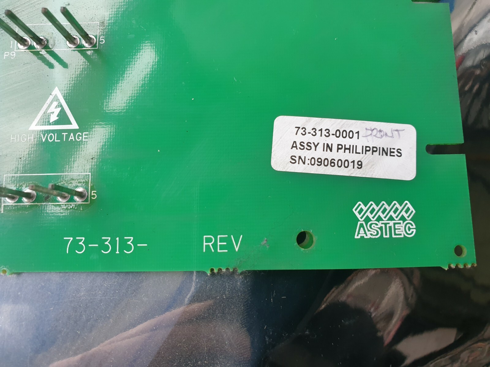 ASTEC 73-313-0001 CONTROL BOARD (IN36S3B4)