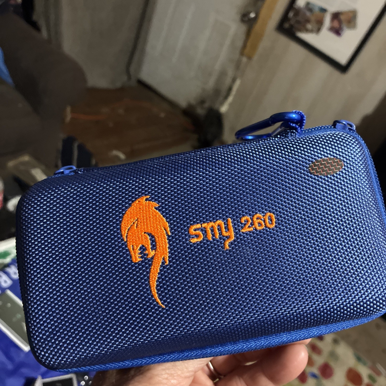 SMY 260W WATT Carbon Fiber BOX MOD with hard zip up case