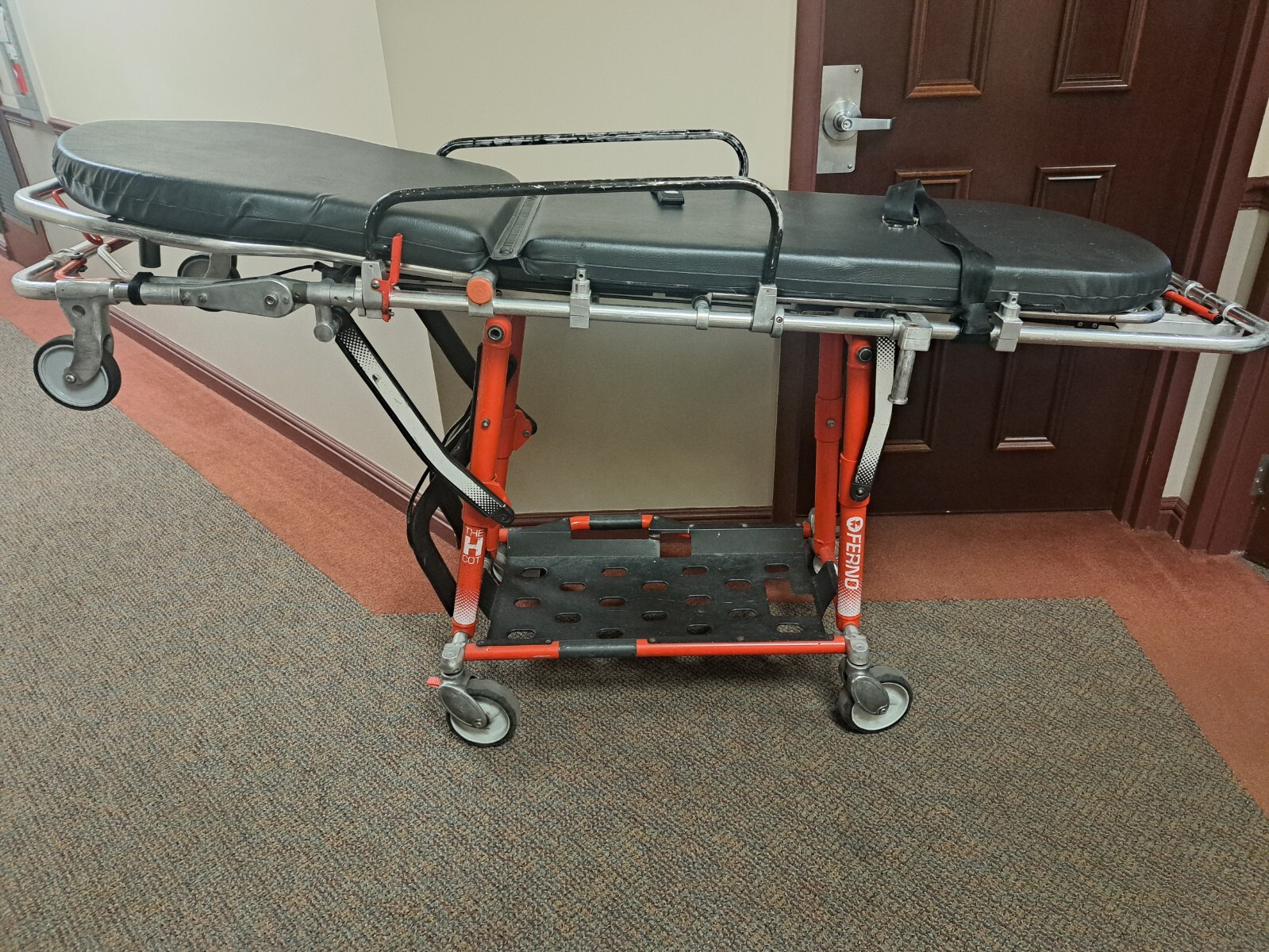 Used Red Ferno Stretcher