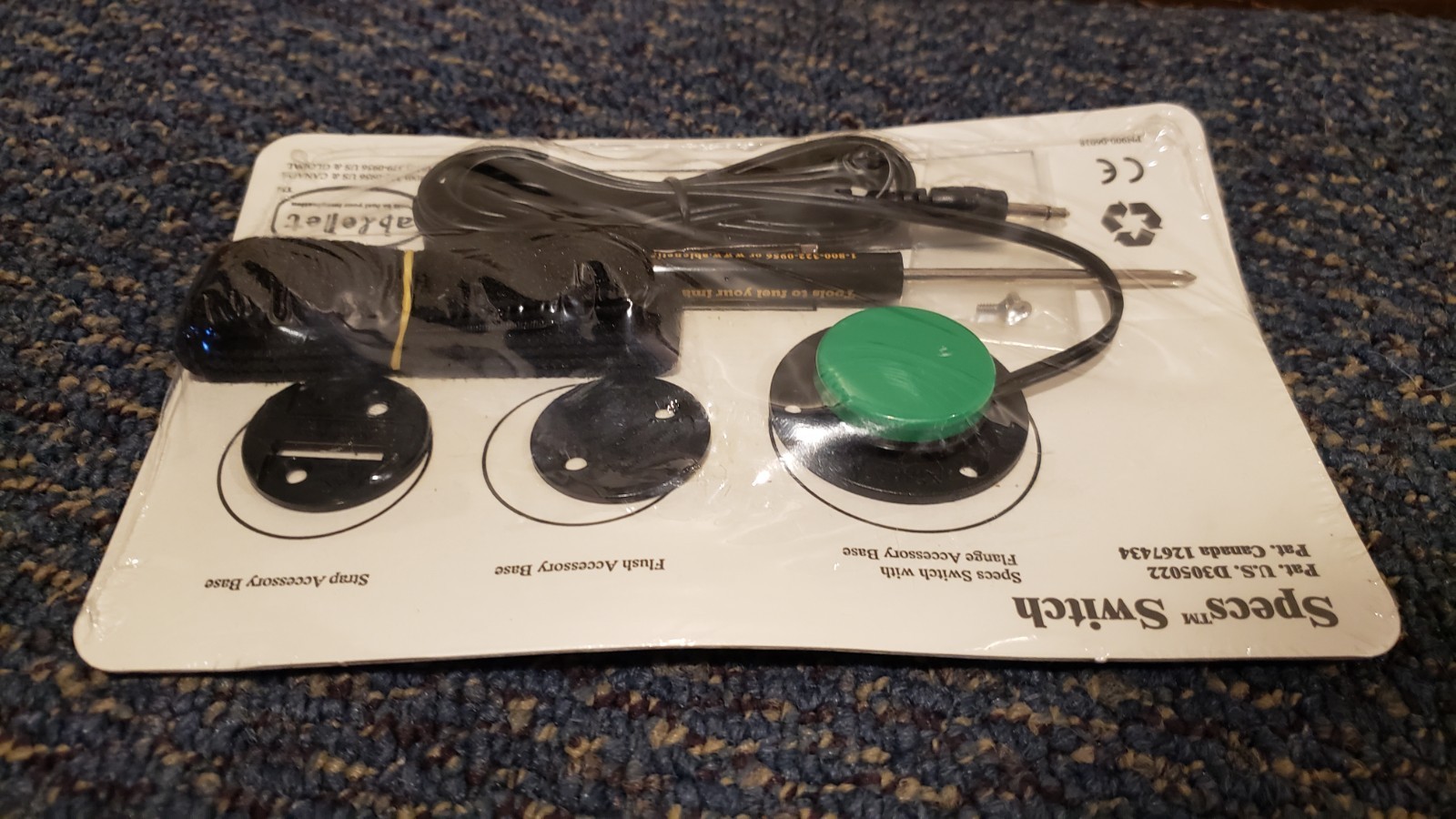 AbleNet Inc Specs Switch Green Button Switch Setup for Wheelchairs