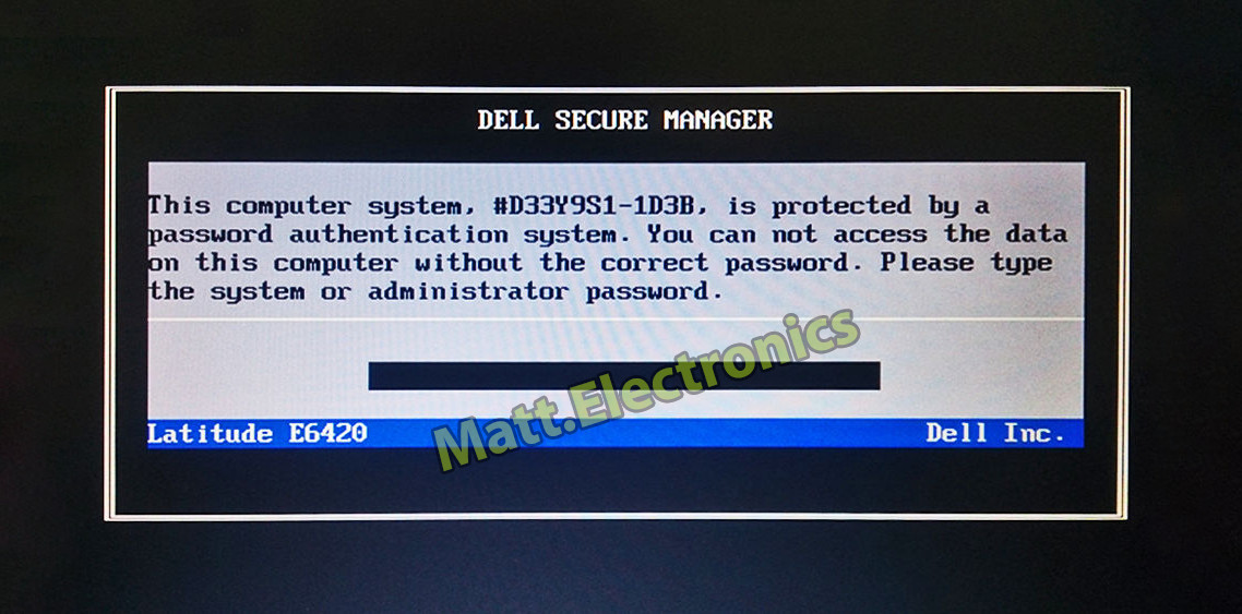 🔓Dell Bios Password with: BF97, 1F5A, 6FF1, 1F66, 1D3B, 2A7B, D35B, 595B