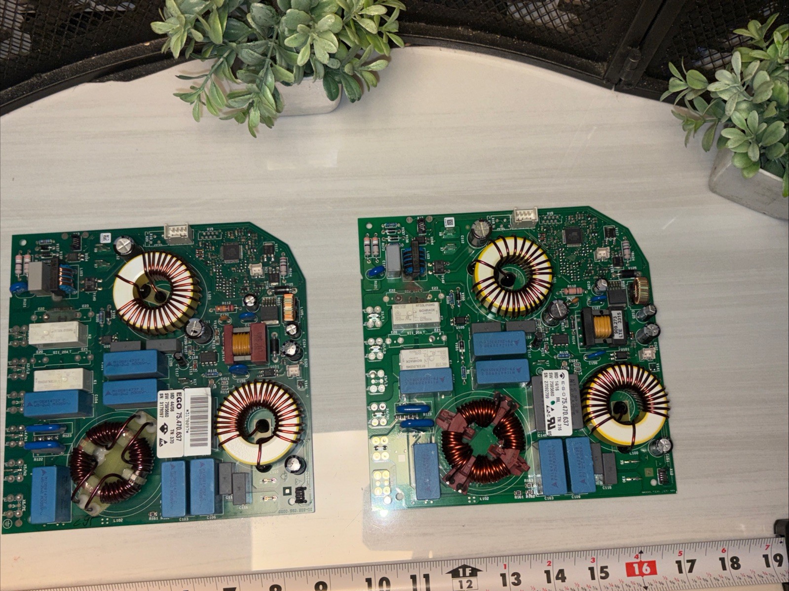 2 QTY! BULK LOT- EGO 75.470.637 Filter circuit board large Kenmore Frigidaire