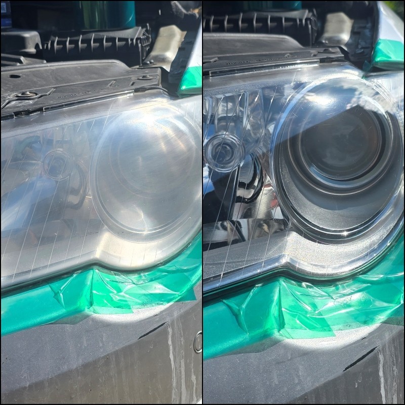 Reconditioning headlights, taillights Audi BMW VW Skoda etc