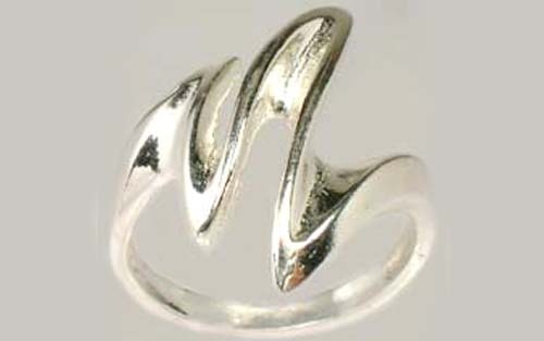 HiQuality USA Sterling Silver Designer Ring Ancient Egyptian “Bones of the Gods”