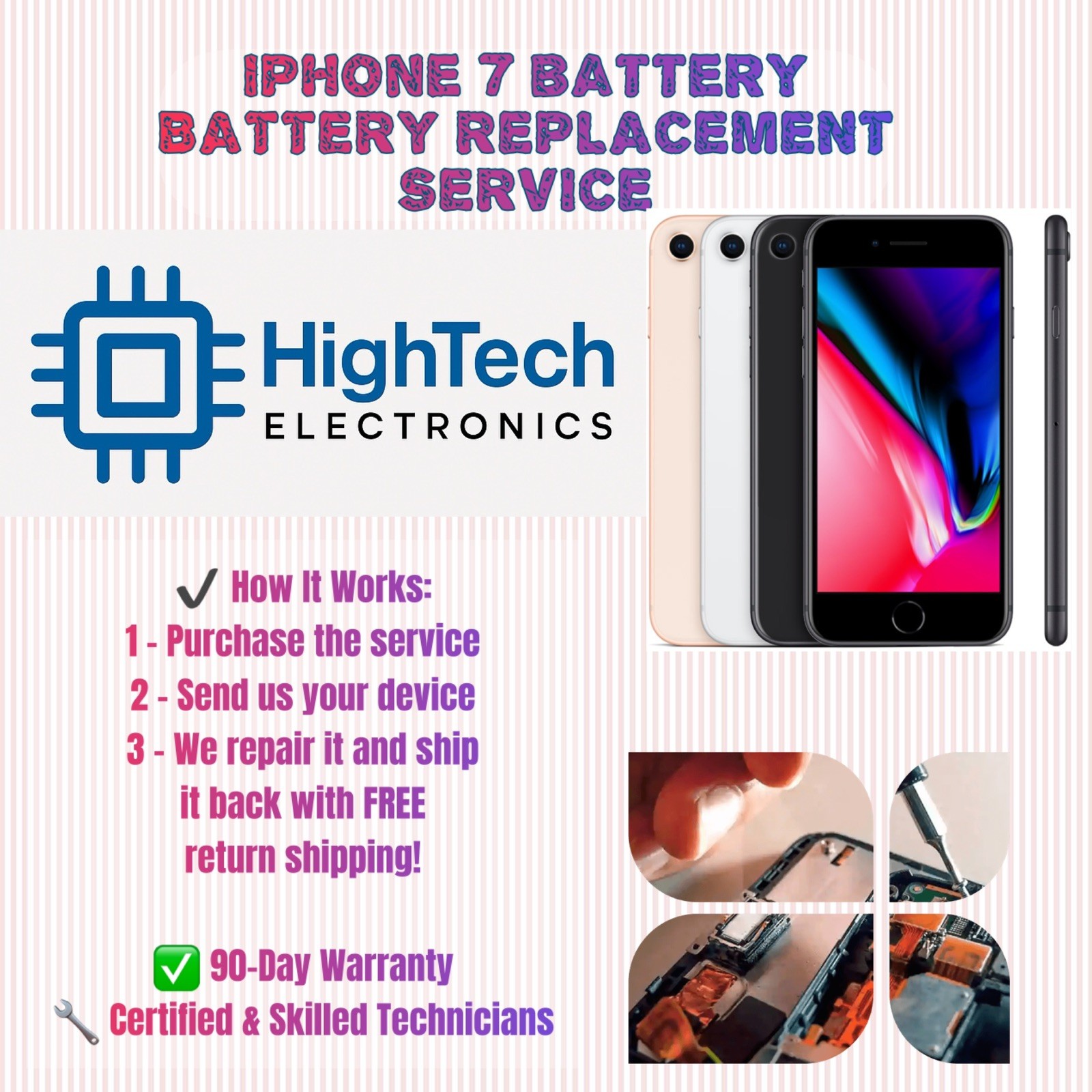 iPHONE 7 BATTERY REPLACEMENT SERVICE Repair