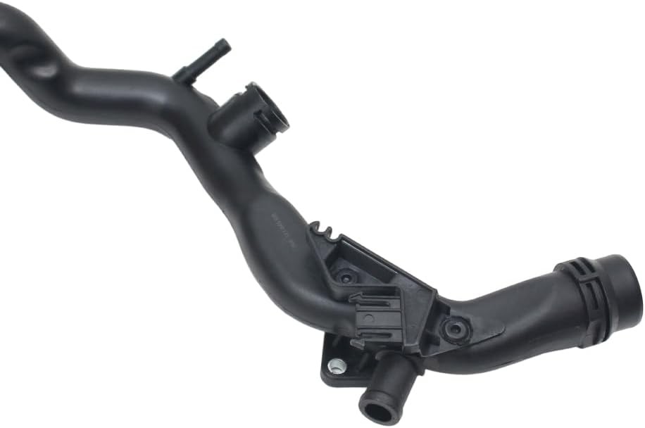 Engine Coolant Radiator Pipe Water Hose Replacement for Audi S5 A6 Black