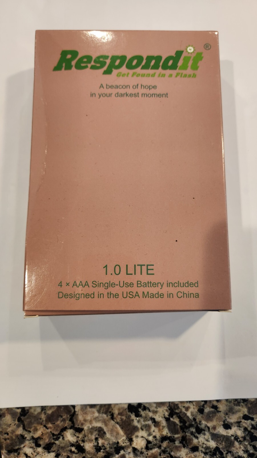 RESPONDIT 1.0 LITE (To get Paramedics and other First Responders to you.)