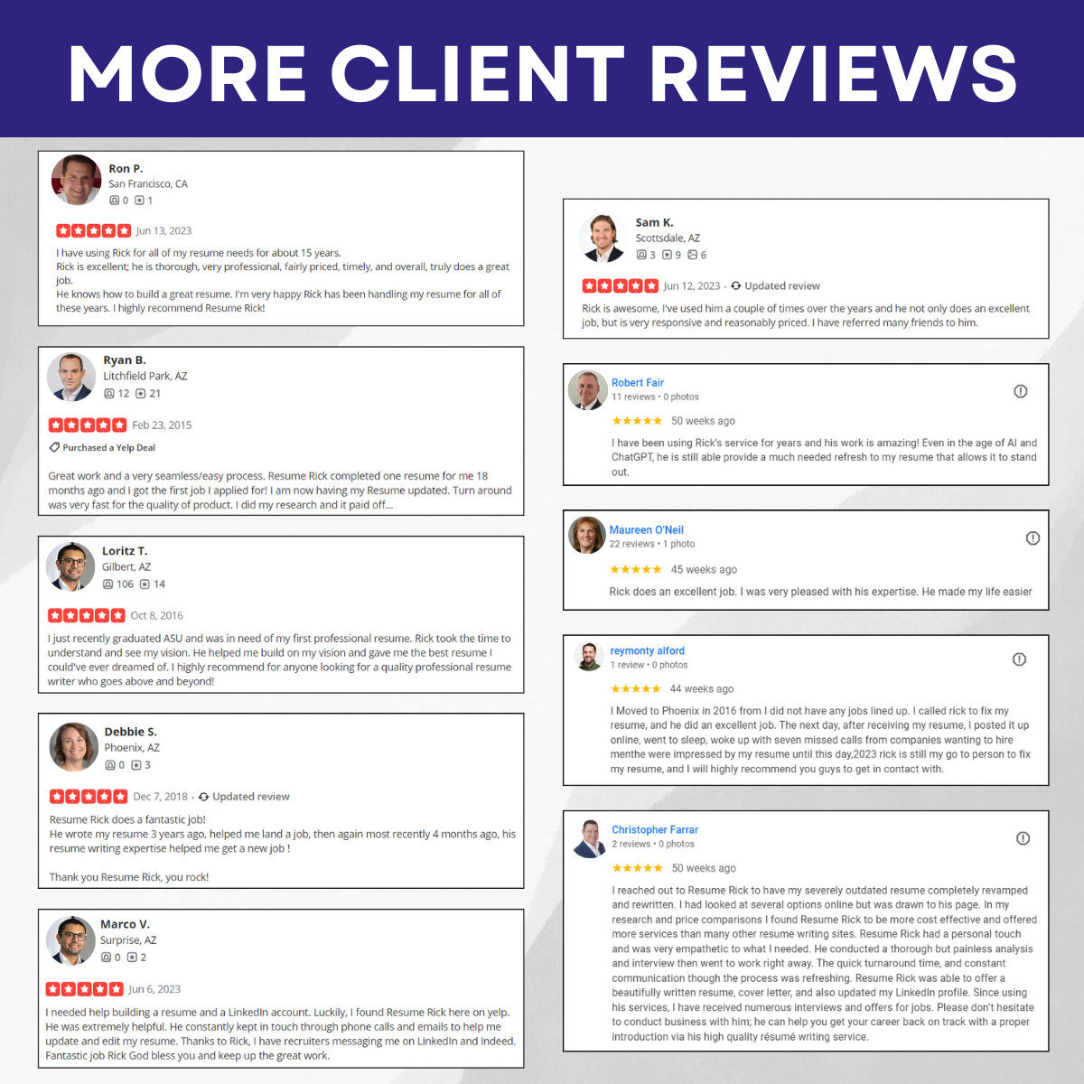 Experienced Professional Resume Writing EXPERT—Custom 1-Page Resume: $99