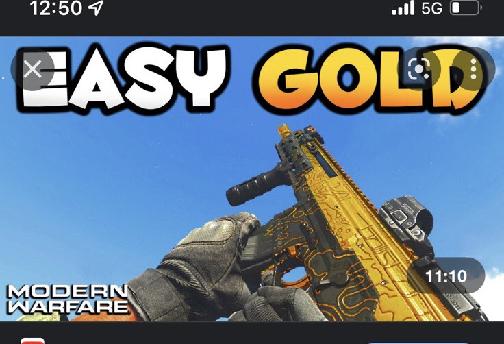 Call of Duty Modern Warfare Camo Services