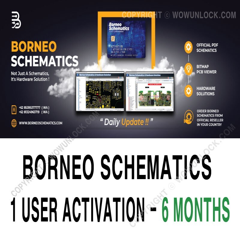 Borneo Schematics Activation – Single User (6 Months)