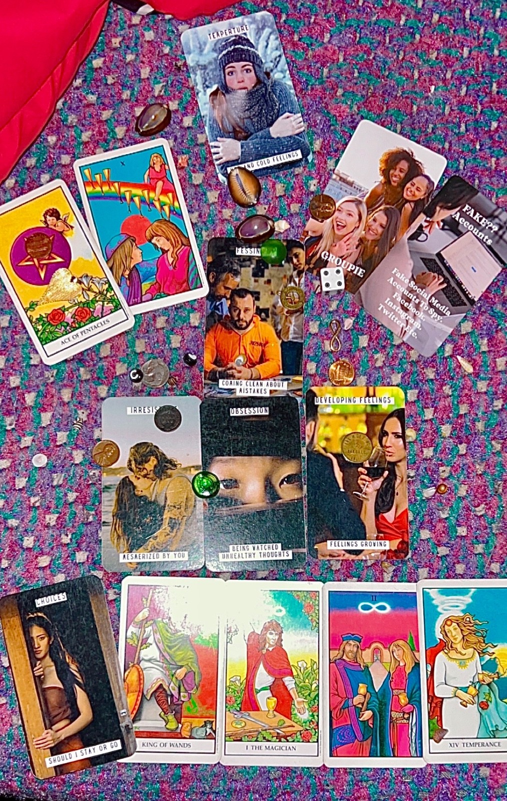 Tarot/Runes/Tiles Reading Love, General, Career, Any Questio, Channeled Message