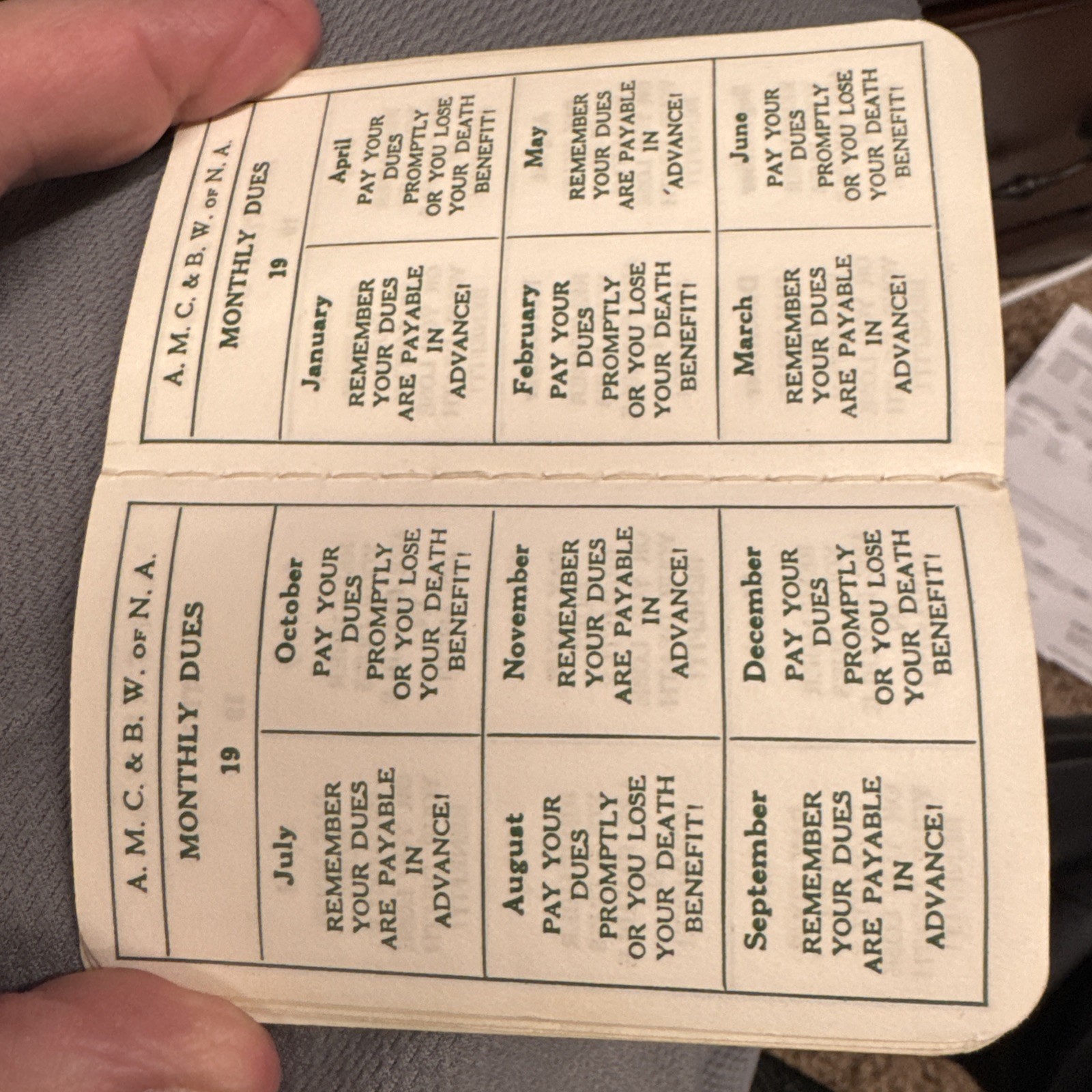 Dubuque Packing House Union Book: 1962