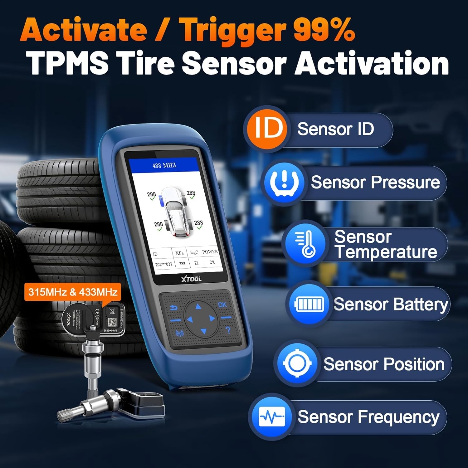 XTOOL TP150 TPMS Programming Tool 2026 Relearn Activate