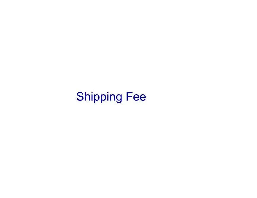 fee of shipping