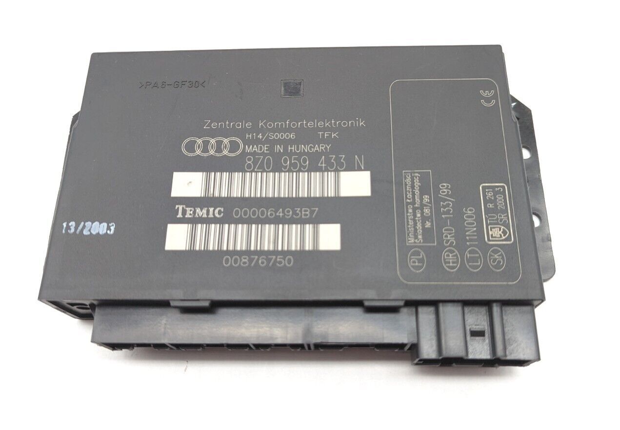 AUDI A2 8Z0959433N Comfort Module