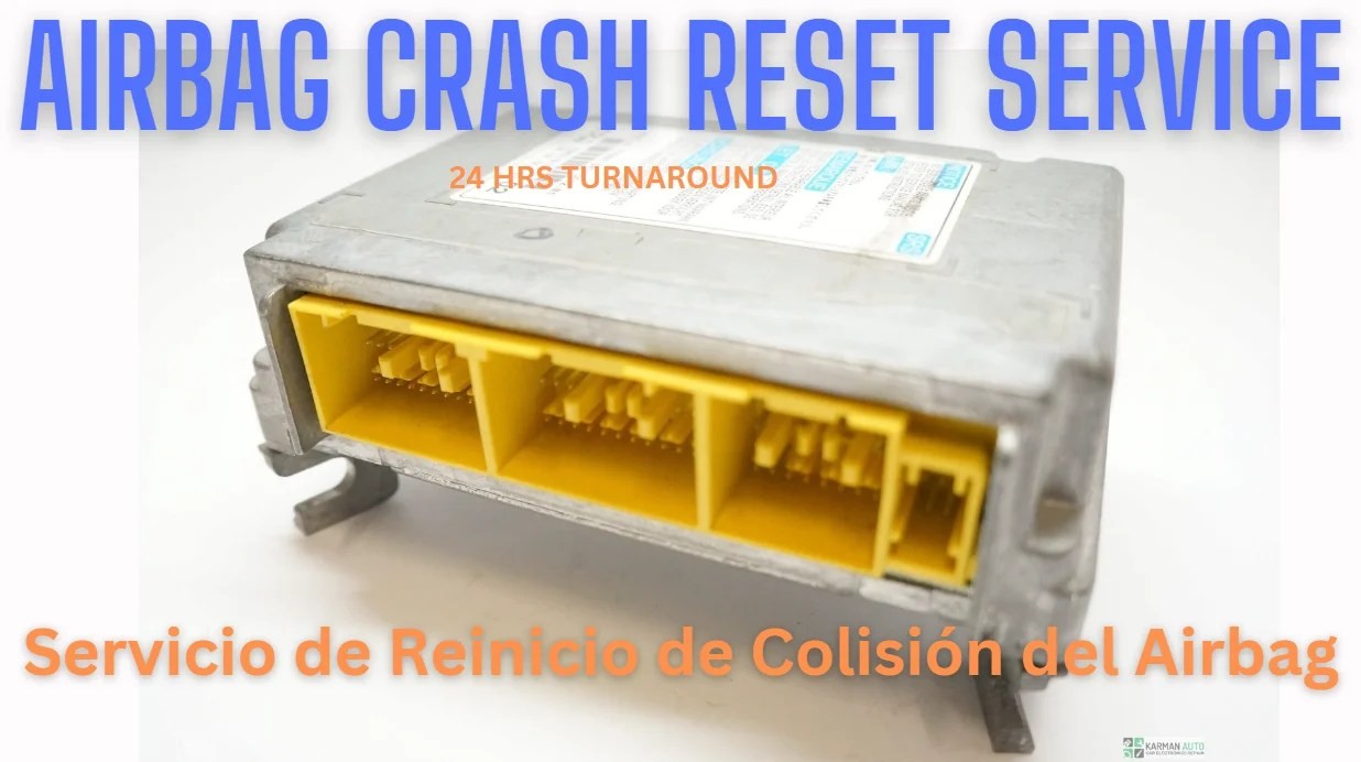Servicio de Reinicio de Colisión del Módulo de Airbag para Chevrolet Suburban