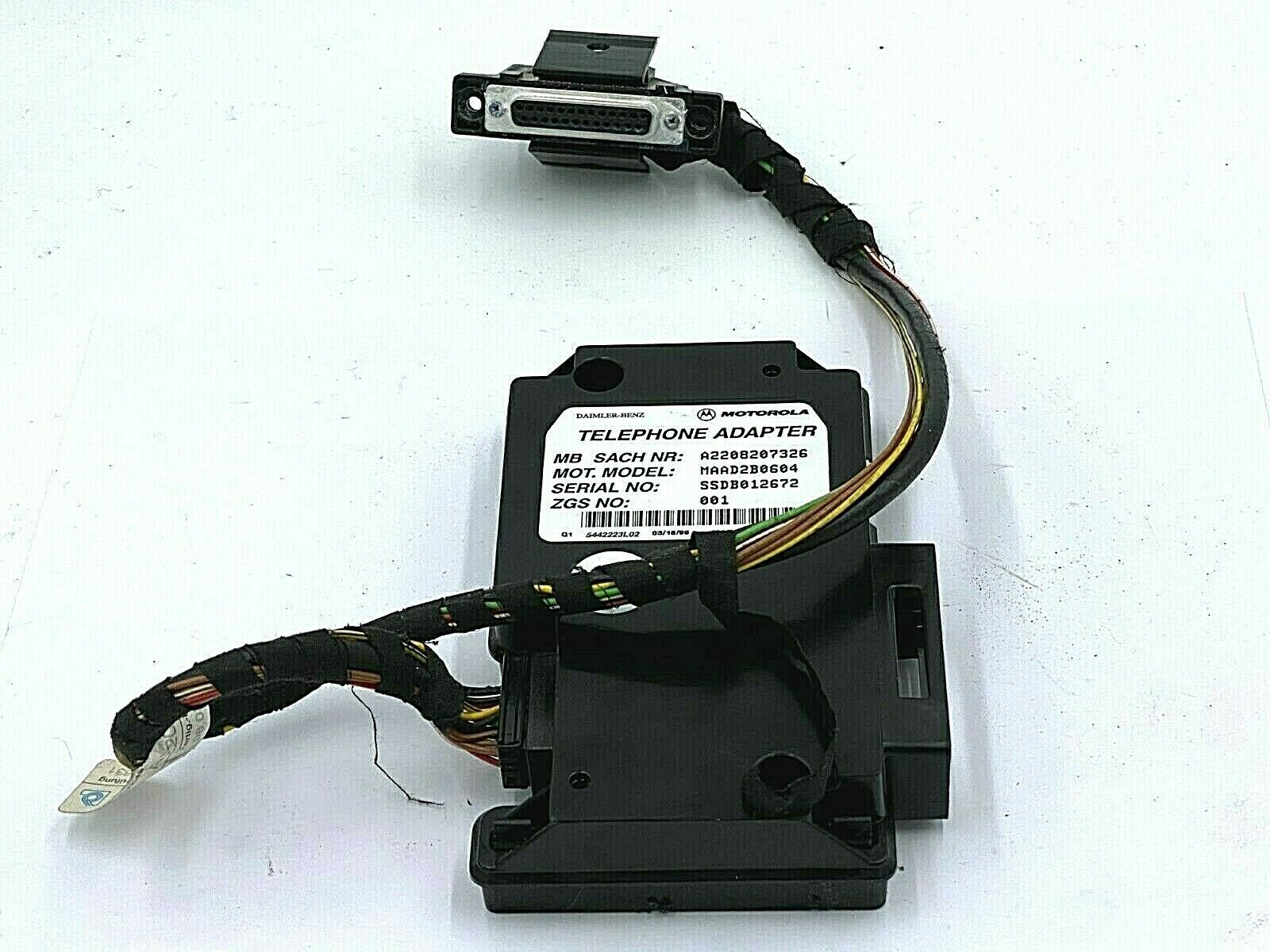 2208207326 Electronic Module for MERCEDES-BENZ S-CLASS (BM 220) SEDAN
