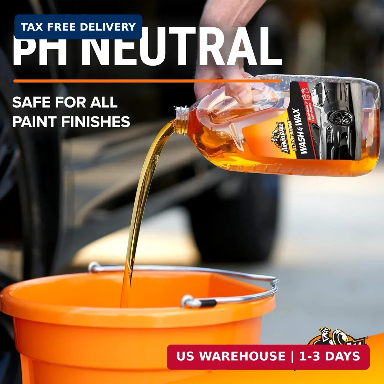 Armor All Ultra Shine Car Wash and Wax by All, 64 Fl Oz (Pack of 1)