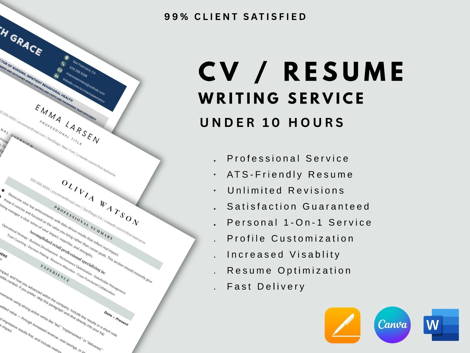 Resume Writing & CV Rewrite Service | ATS Optimized