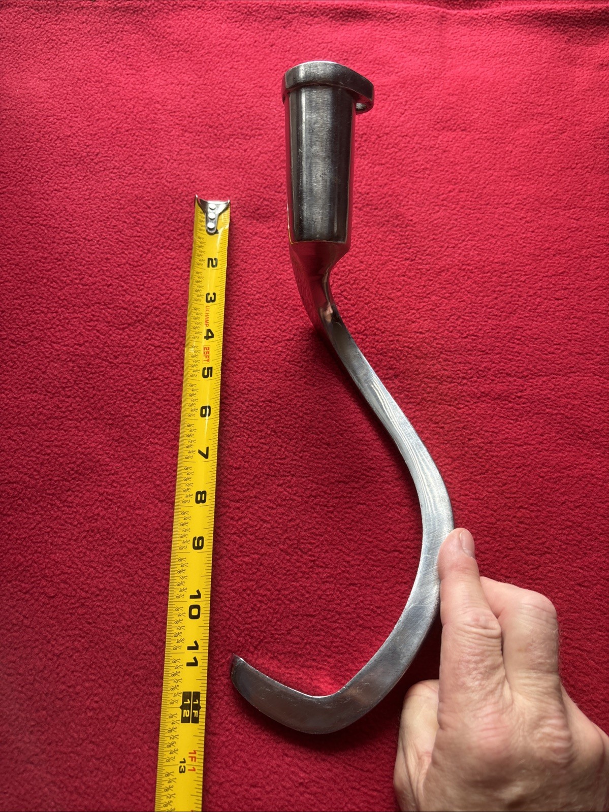 30 QT Stainless Steel “ED” DOUGH HOOK – Hobart
