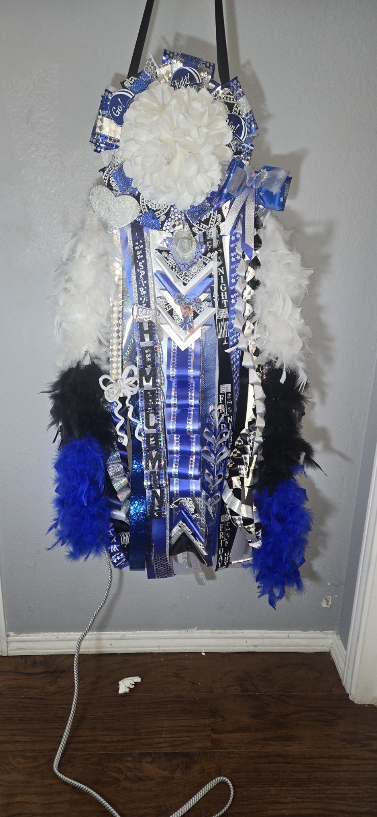 Handmade Large Homecoming Mum. I Will Add Name And Class Plus 2 Activities