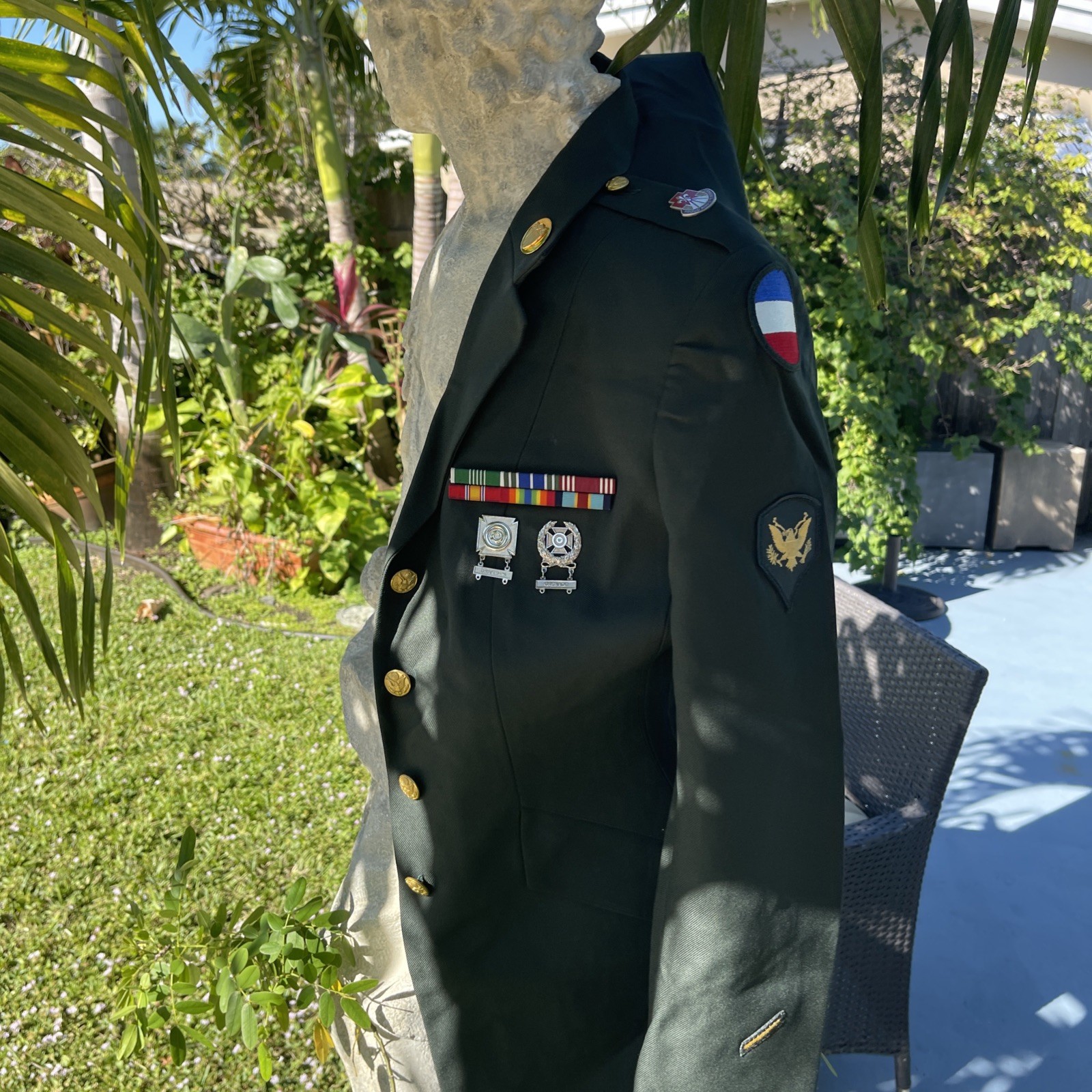 US Army Green Dress Service Uniform size 14 Patriot Classic Coat