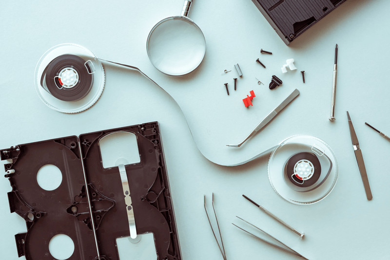 Professional Video Tape Repair Service