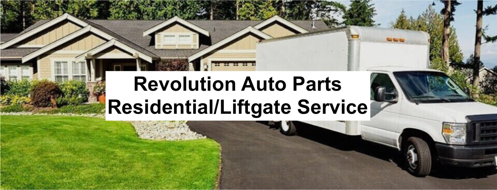 Revolution Auto Residential Delivery Service Fee (Lift Gate Delivery Service)