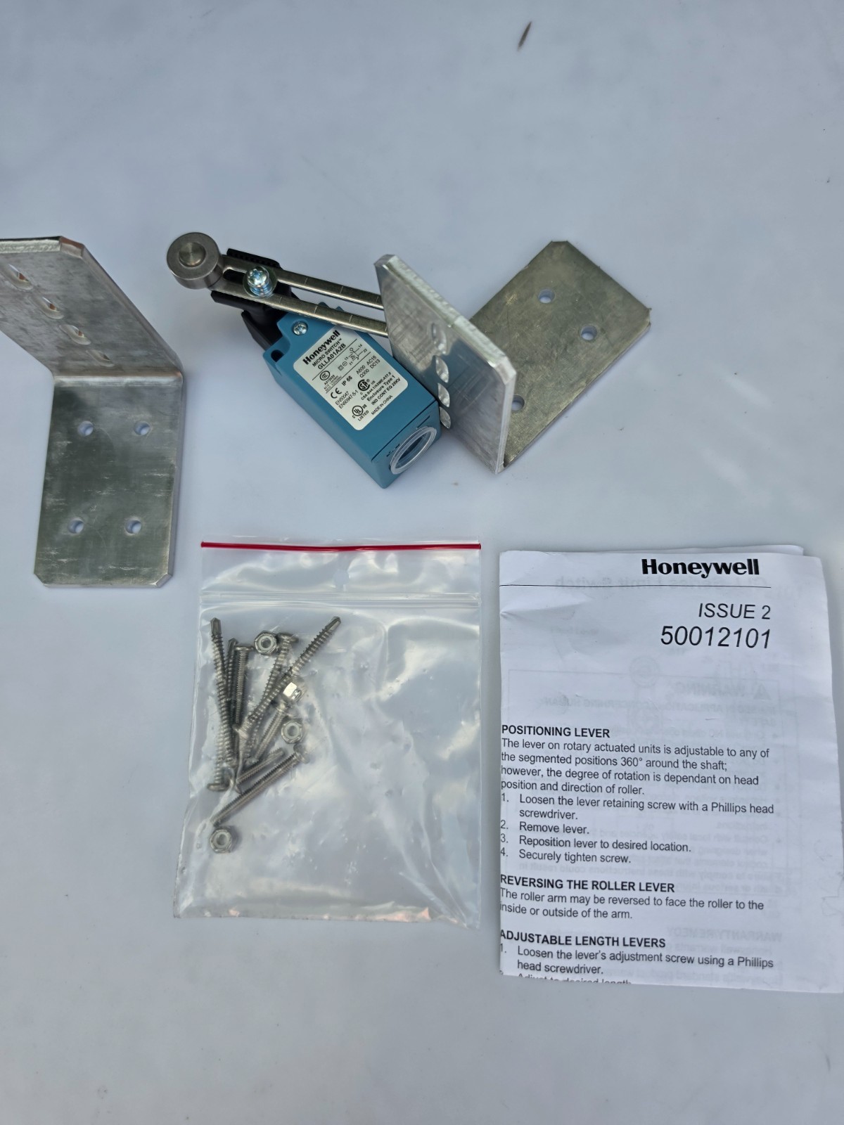 micro switch GLLAO1A2B, honeywell