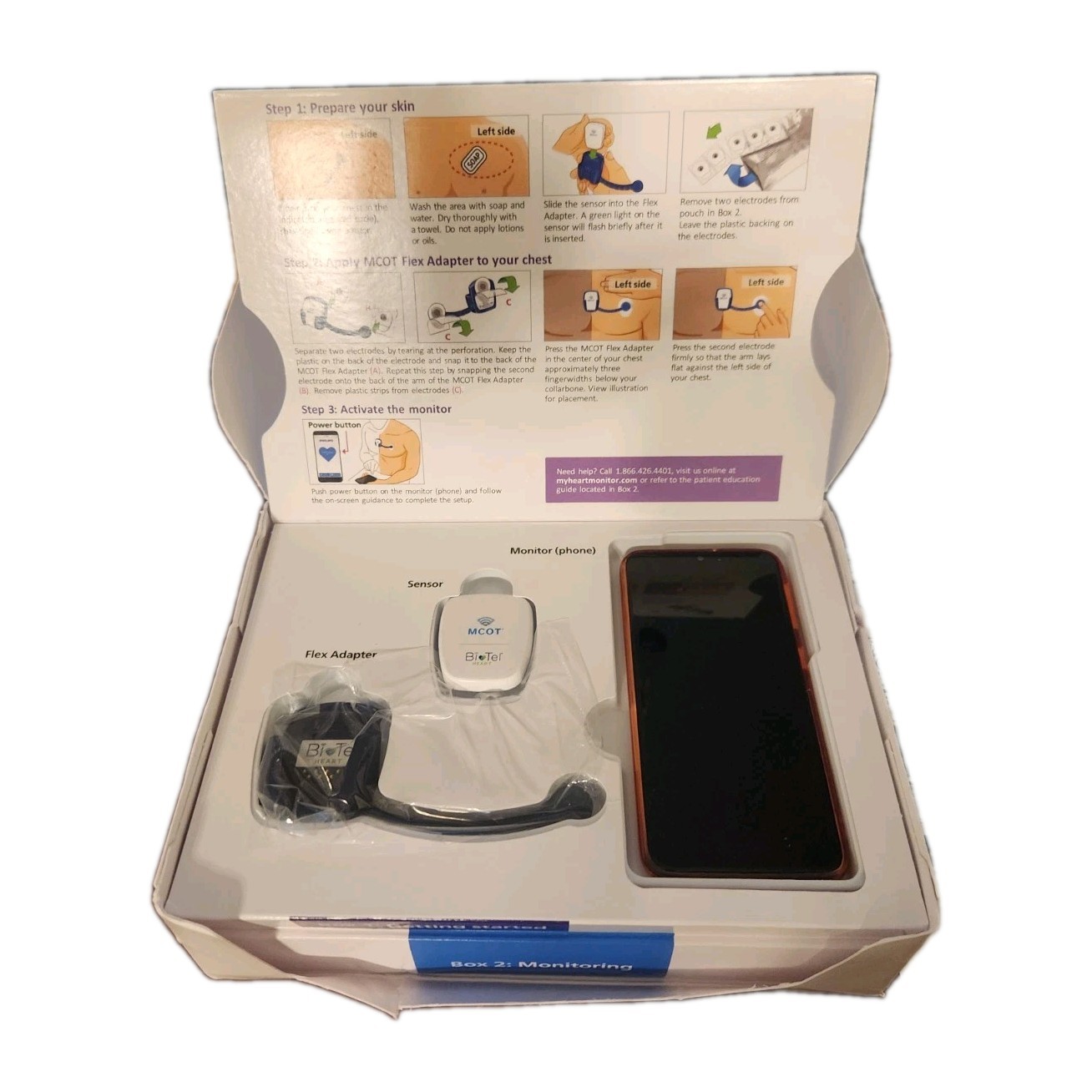 Philips Mobile Cardiac Telemetry Machine