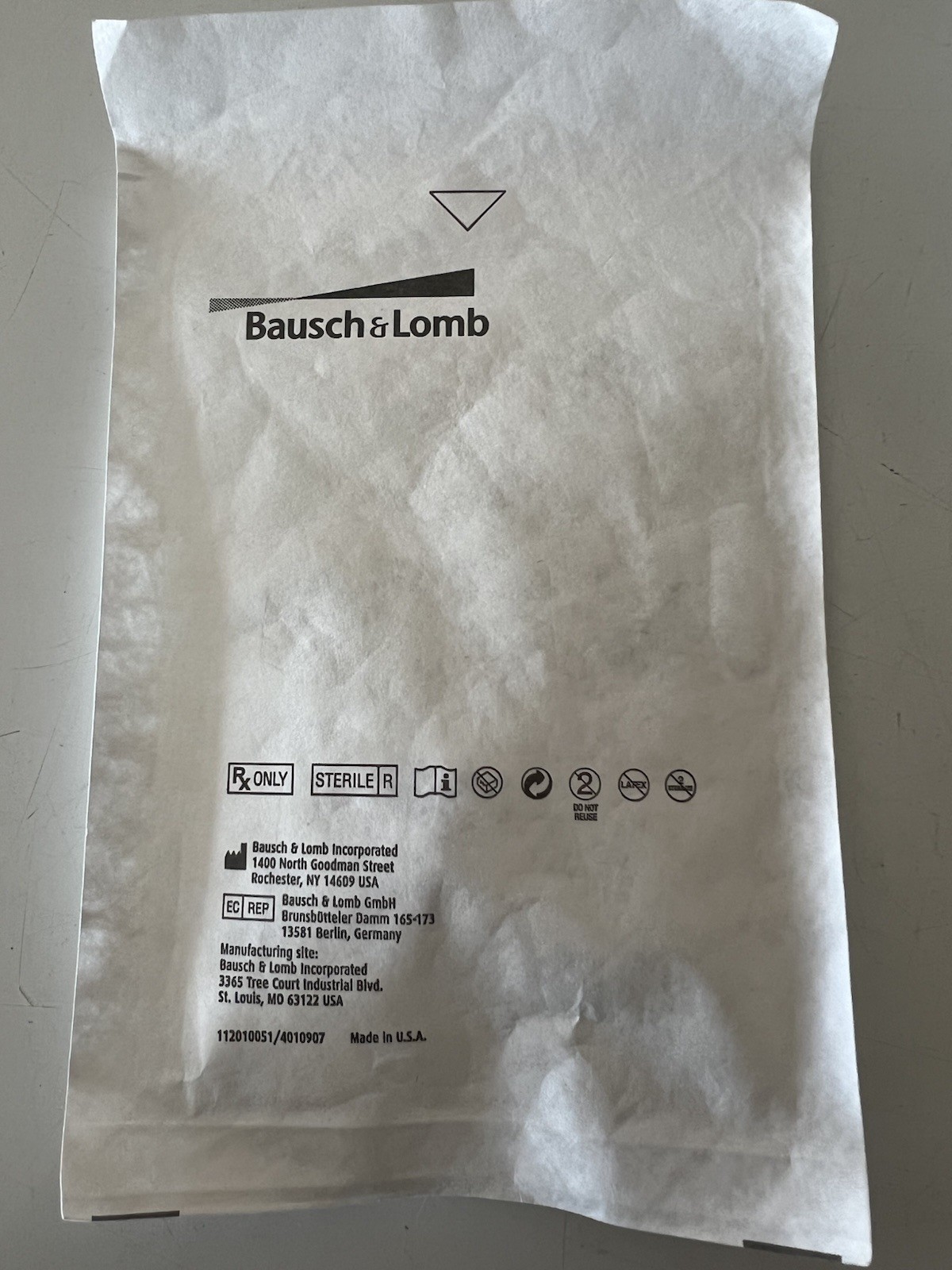Bausch & Lomb Corneal Protector E5699 New Exp 2026-06-07