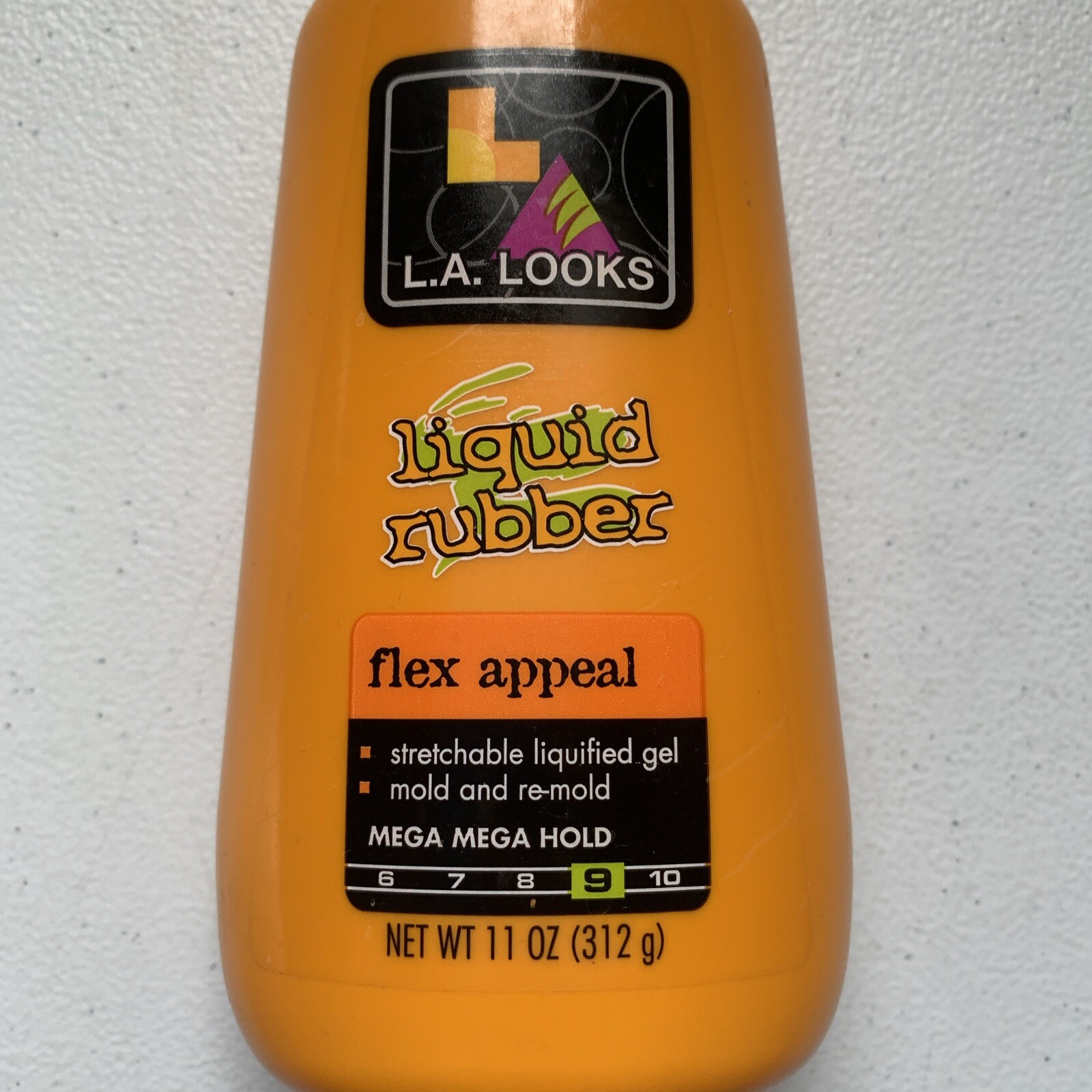 LA Looks Liquid Rubber Flex Appeal Gel Level 9 RARE Discontinued