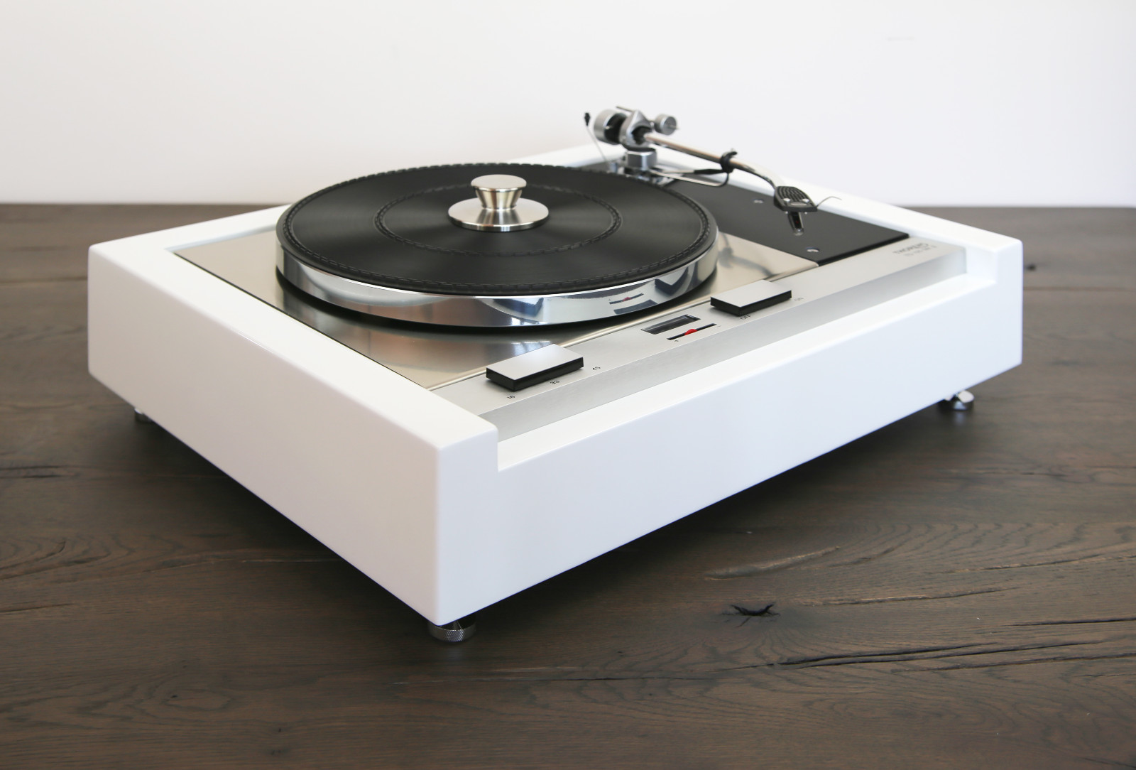 We Restore Your Thorens TD 125 Turntable Black Or White – Stainless Steel