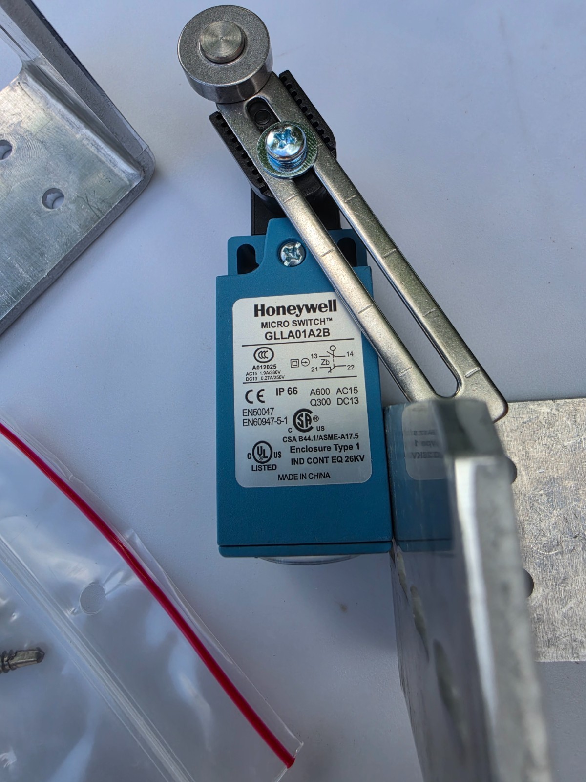 micro switch GLLAO1A2B, honeywell