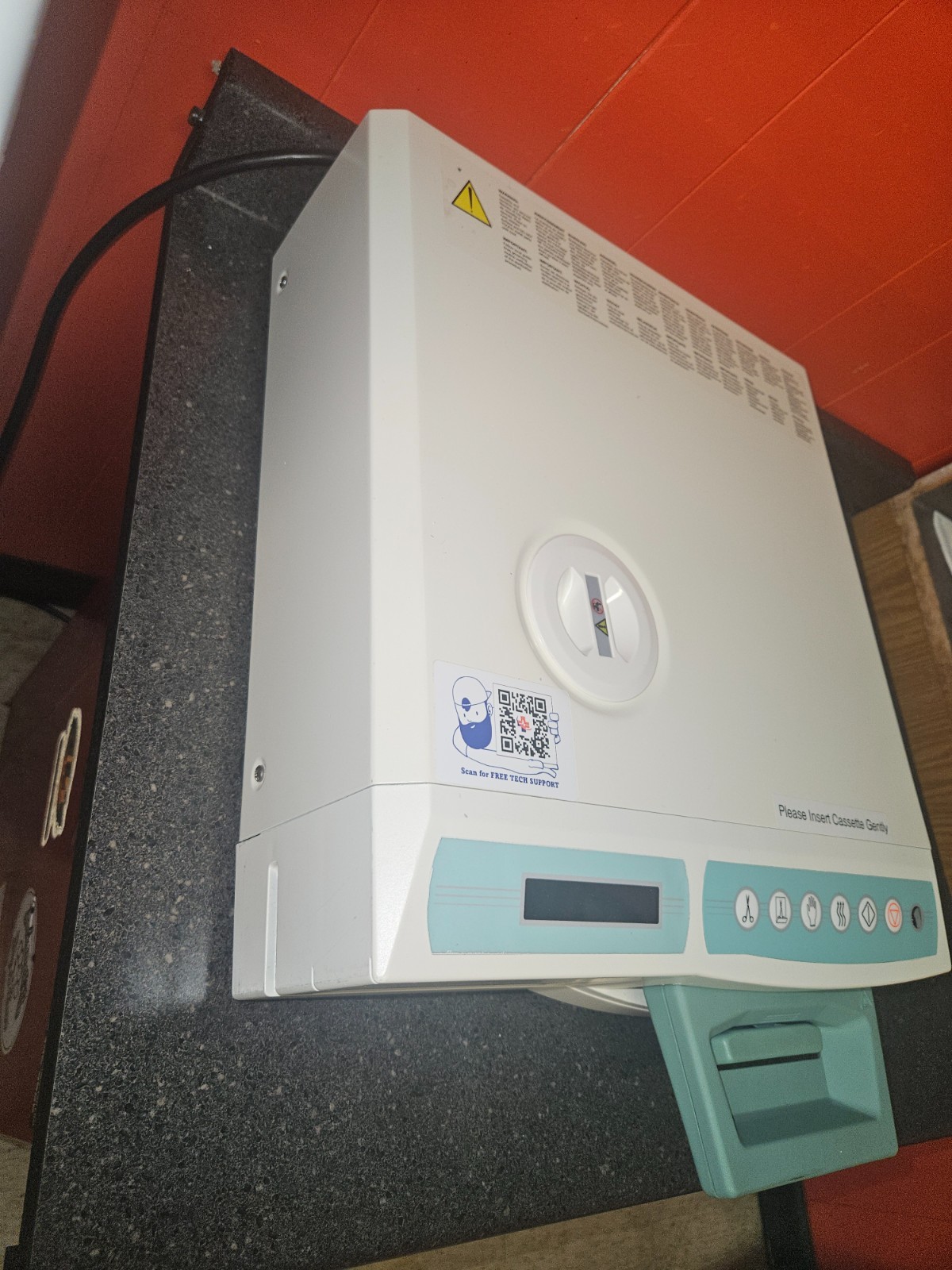 scican STATIM 2000 refurbished with cassette and waste bottle