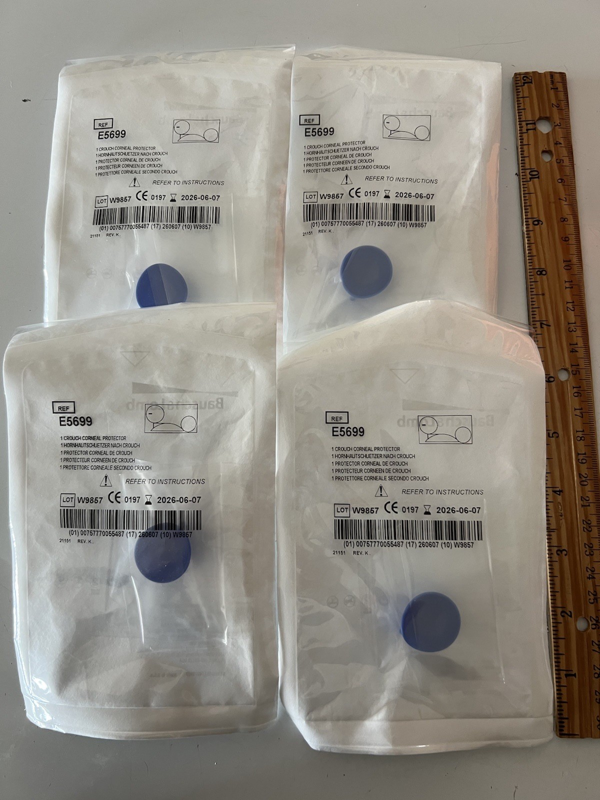Bausch & Lomb Corneal Protector E5699 New Exp 2026-06-07