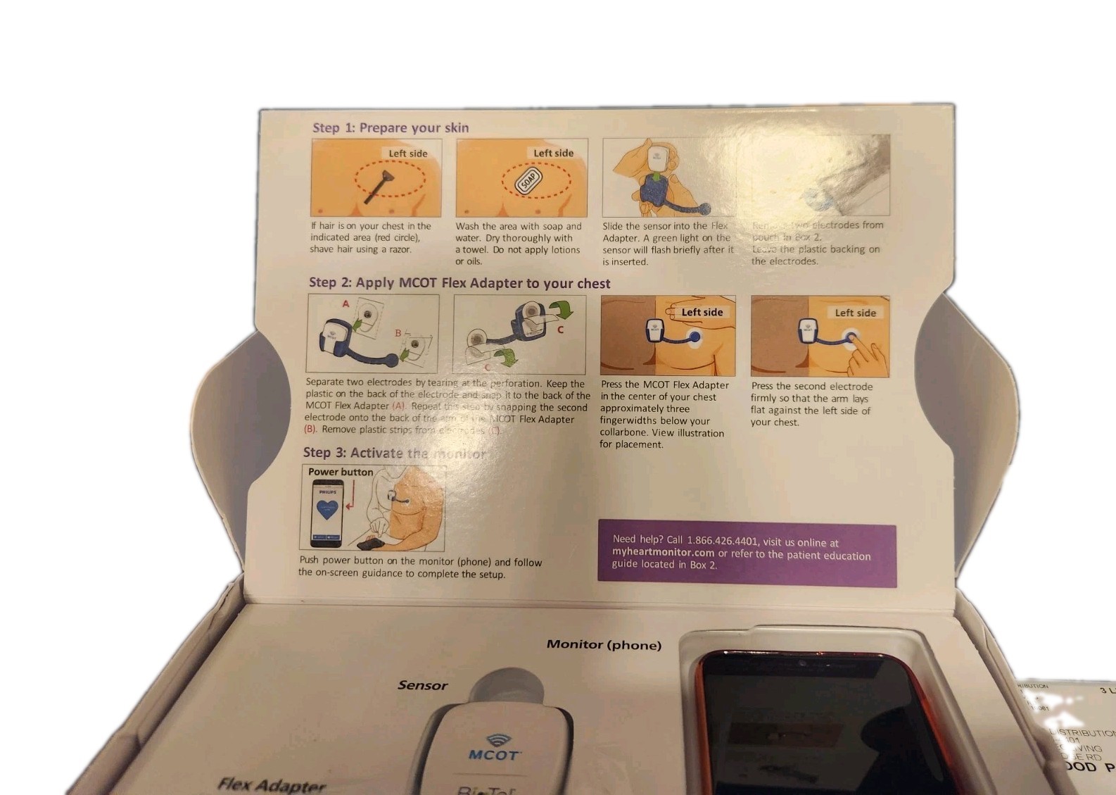 Philips Mobile Cardiac Telemetry Machine