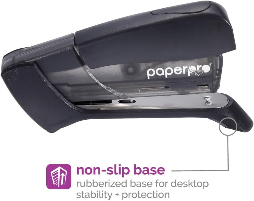 Paper Pro Compact Classic No Effort, One Finger, 80% Easier Staplers – Great for
