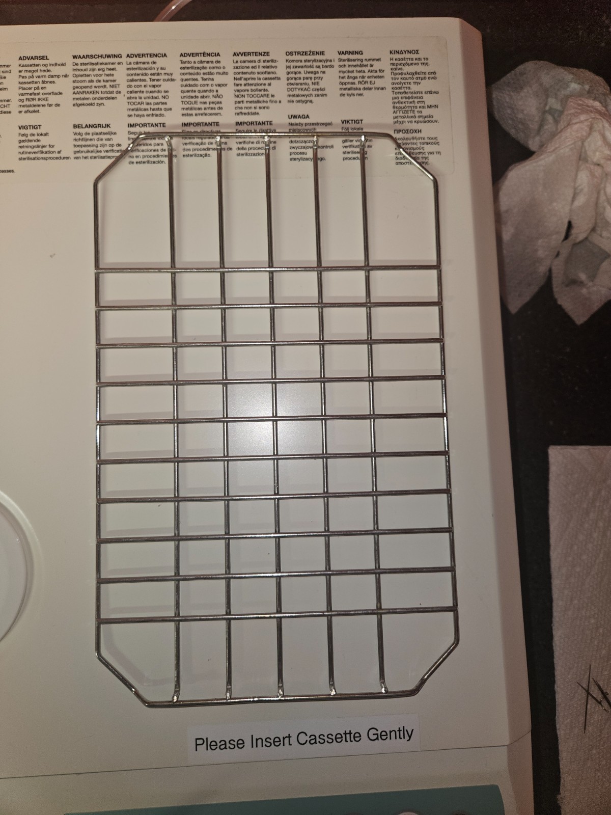 scican STATIM 2000 refurbished with cassette and waste bottle