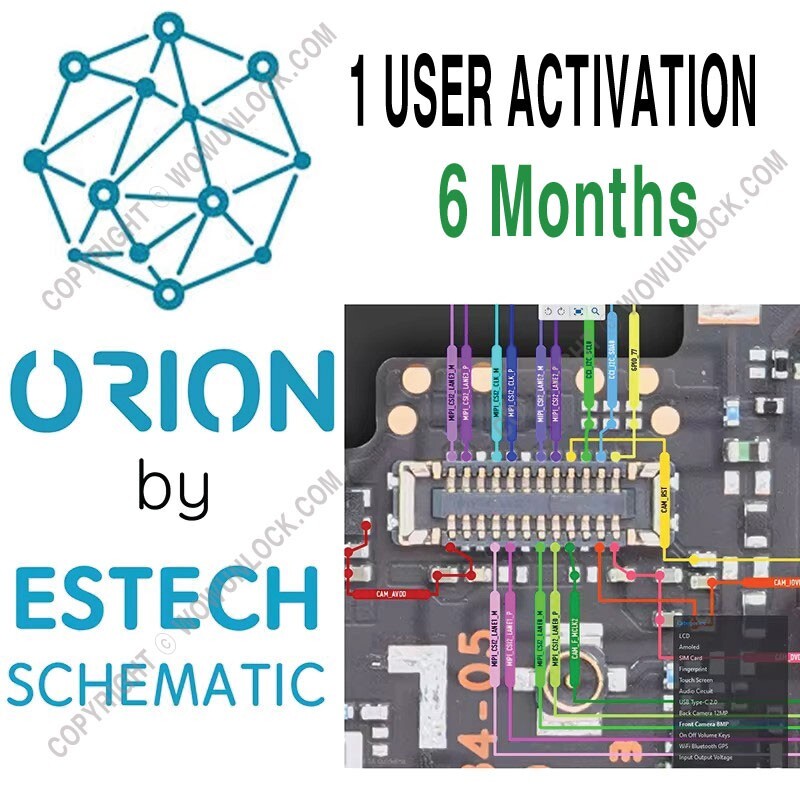 Orion ESTECH Schematics Activation – Single User (6 Month)