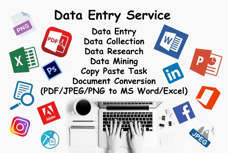 Providing all Data Entry Services-Word, Excel, Power Point