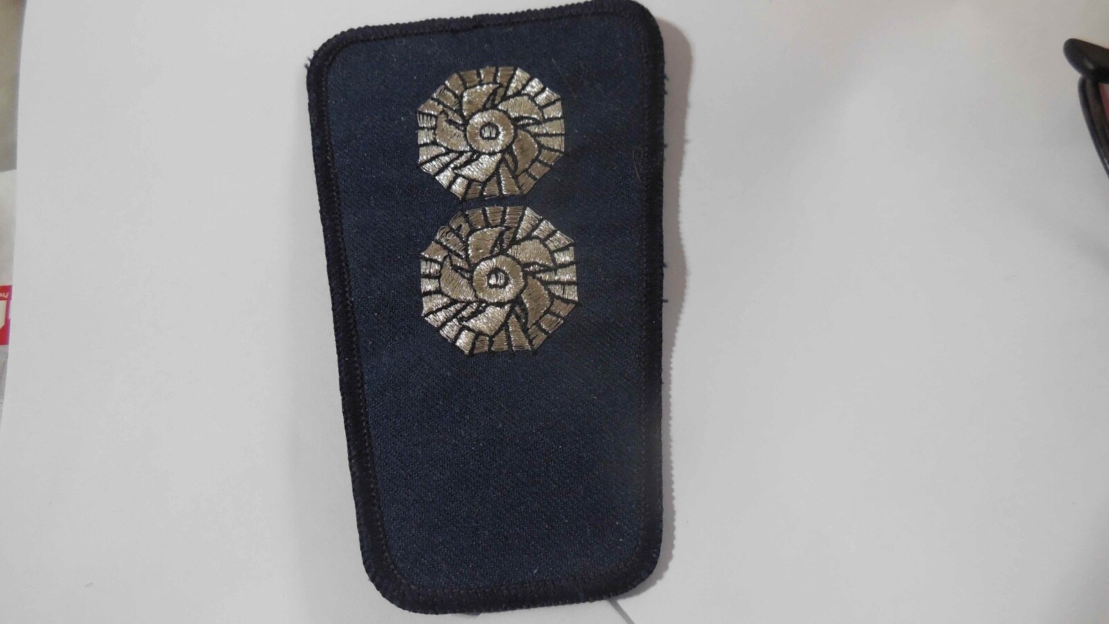 What Is It? Blue & Silver Patch for Fire Department, Military, Nautical, etc??