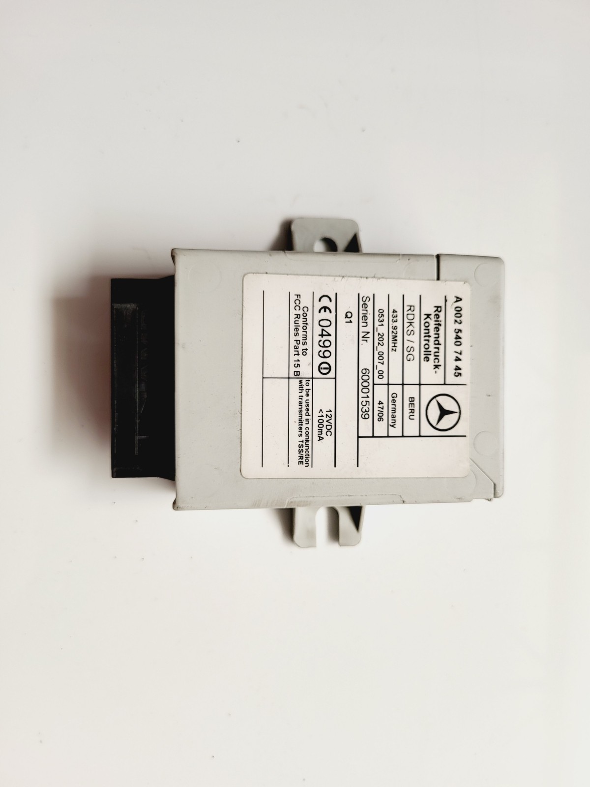 0025407445 Electronic Module for MERCEDES-BENZ S-CLASS (BM 220) SEDAN