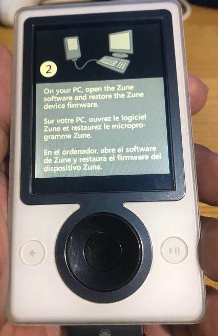 Microsoft Zune 1st Generation Battery/Firmware – Service ONLY!