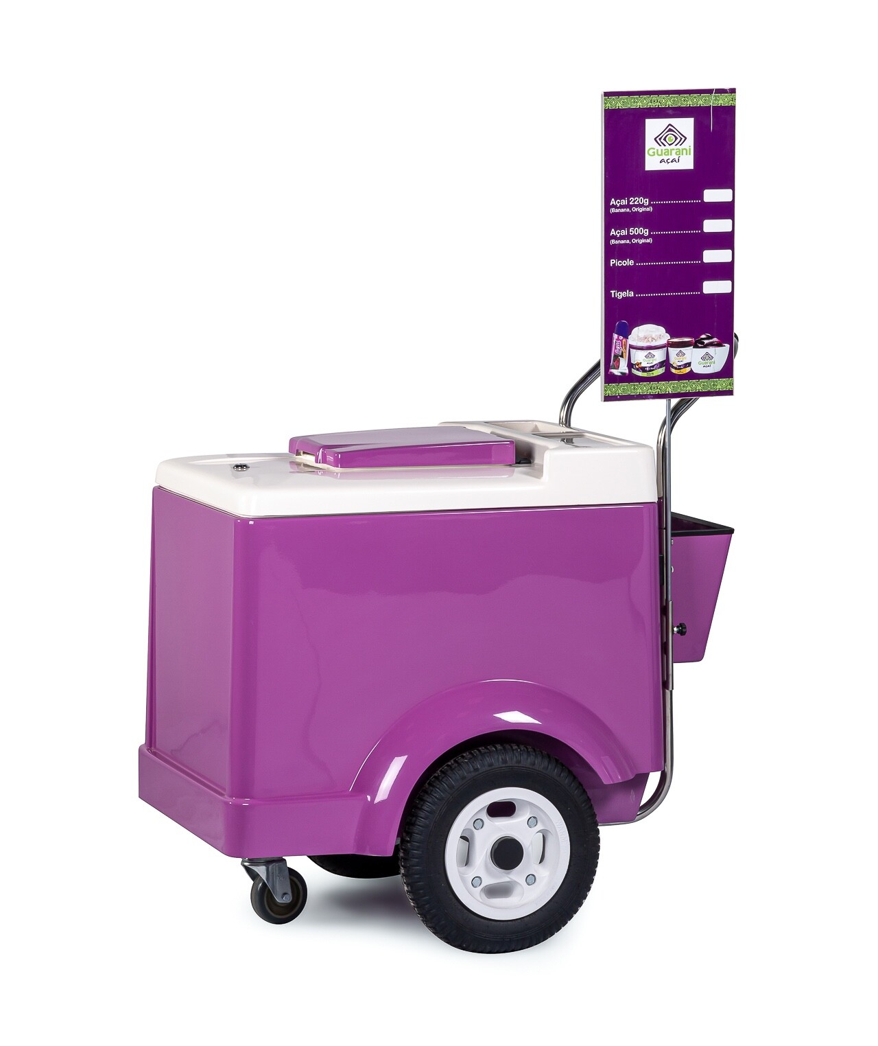 RED ICE CREAM CART POPSICLES ICE CREAM PUSH CART MOBILE RED CART ICE CREAM CART