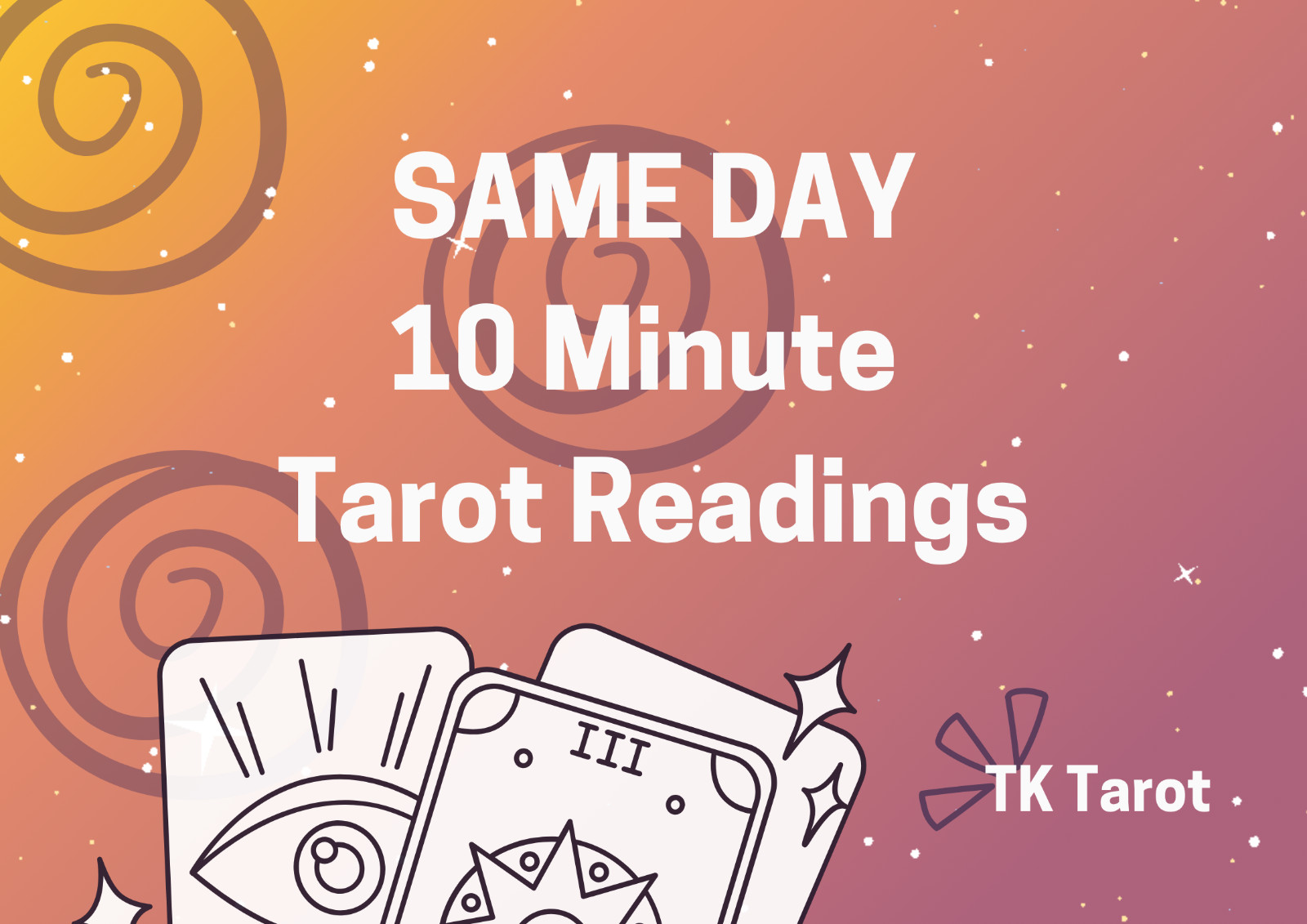 UNLIMITED Questions Tarot Readings (10 min) – SAME DAY DETAILED