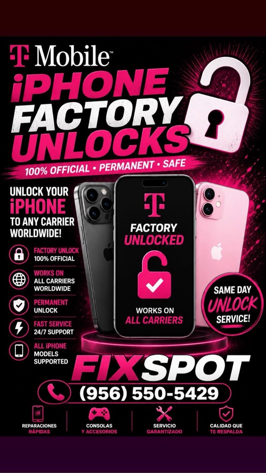 T-Mobile/MetroPCS Unlocking Service