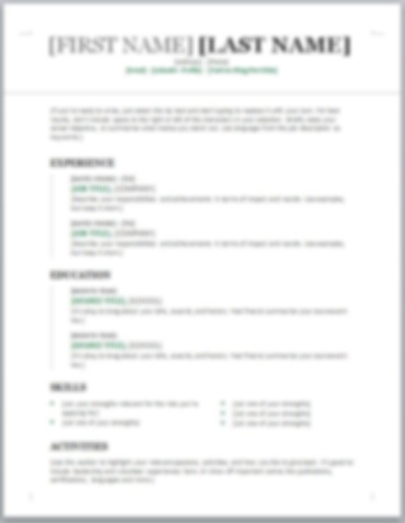 Resume & Cover Letter Writing Service: only $75! – FREE SHIPPIN50G