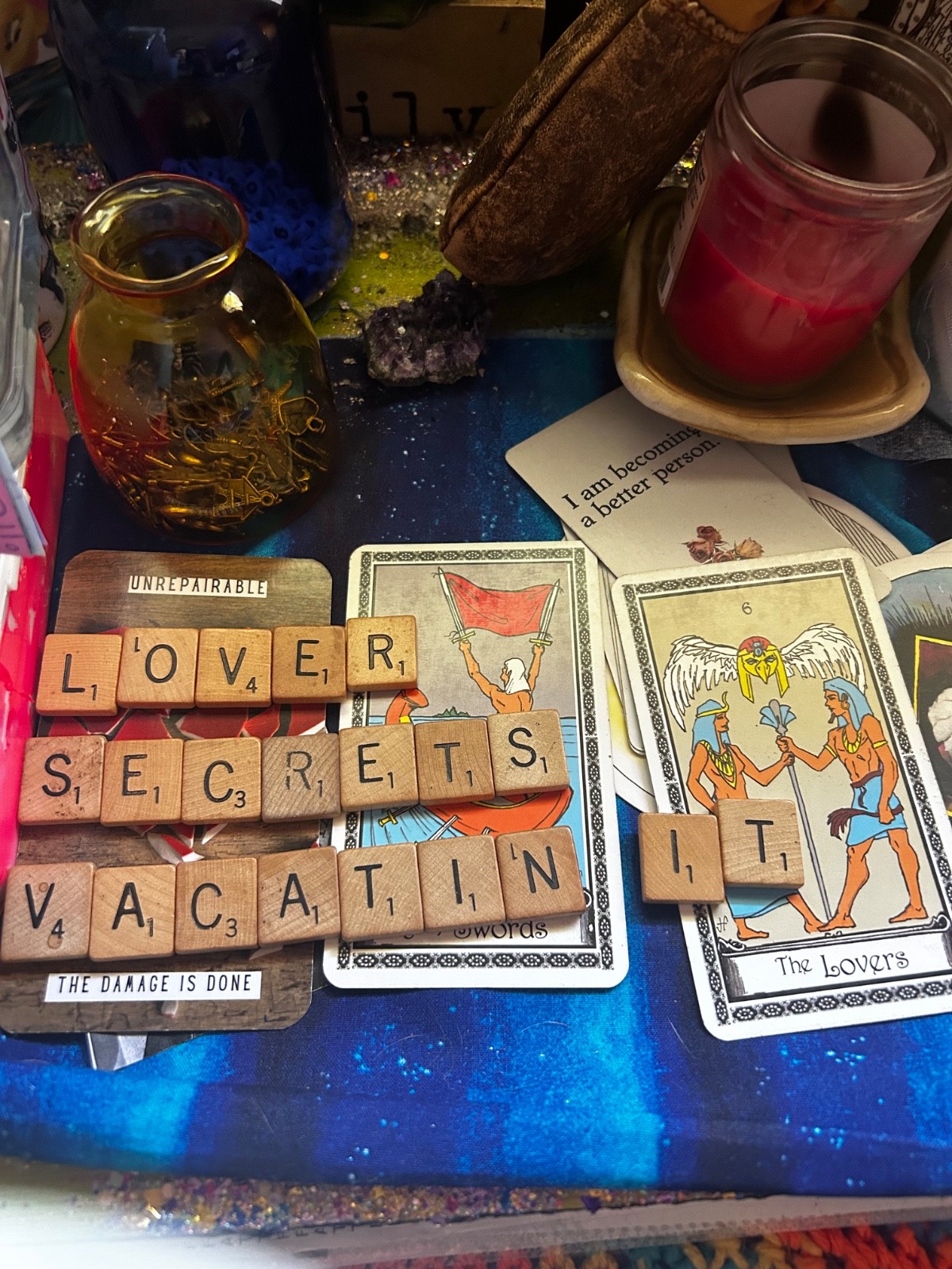 Tarot/Runes/Tiles Reading Love, General, Career, Any Questio, Channeled Message