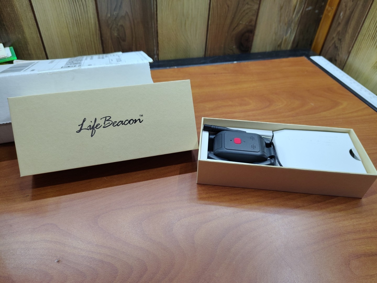 Life Beacon Fall Detection Alert Pendant Black, Brand New, Need Subscription